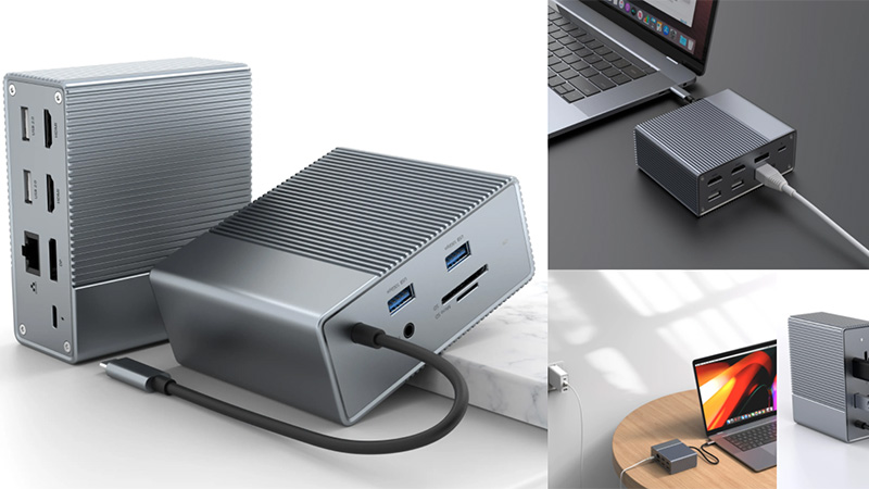 HyperDrive USB-C Docking Station 12-in-1 GEN2 / USB-C Hub - USB